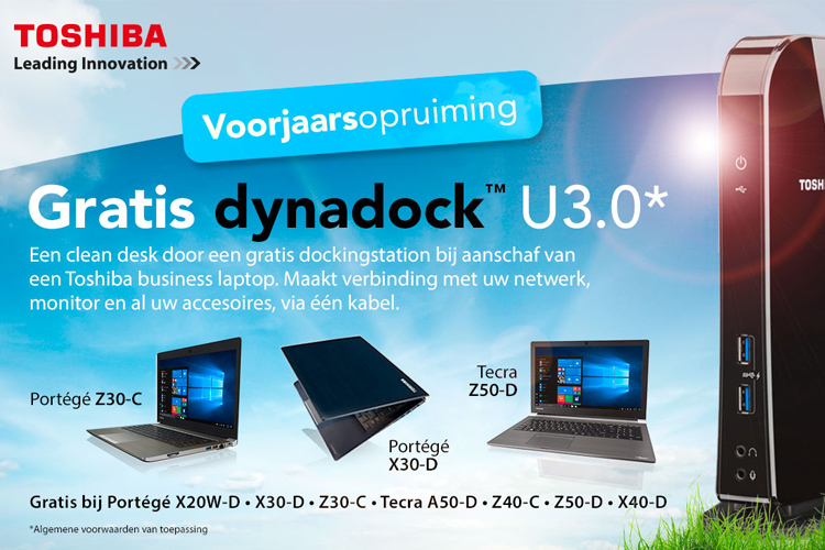toshiba actie