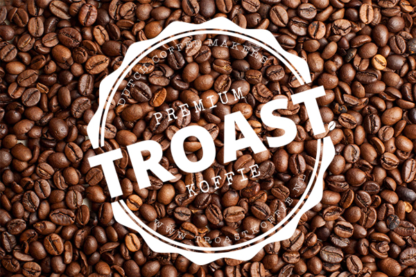 TROAST koffiebanner